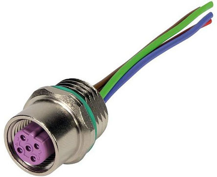 Harting - 21033386405 - Harting 2103 ϵ 21033386405 IP67 M12  ն˽ͷ , 24 AWG		