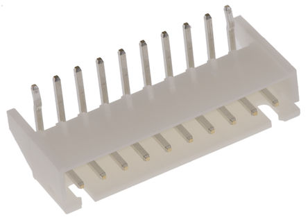 JST - S10B-XH-A(LF)(SN) - JST XH ϵ 10· 2.5mmھ (1) ֱ PCB  S10B-XH-A(LF)(SN), Ӷ˽, 3A, ͨ		