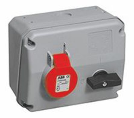 ABB - 2CMA167631R1000 - 316MHS6 - ABB Critical & Safe ϵ ɫ IP44 ˮƽ л 3P+E  2CMA167631R1000 ,  16A, 380  415 V		