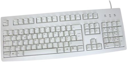Cherry - G83-6105LPNFR-0 - Cherry ɫ PS/2   AZERTY  G83-6105LPNFR-0, 105		