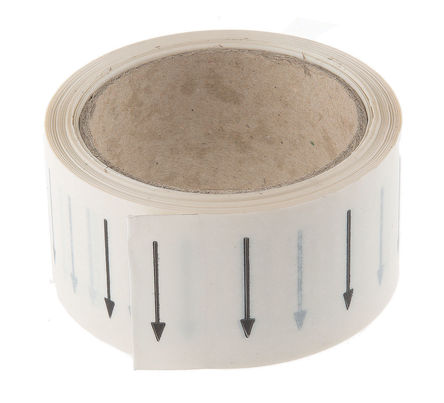 Signs & Labels - PTL051 - Signs & Labels ɫ PPϩ ܵʶ, ԤӡArrow, 50mm x33m		