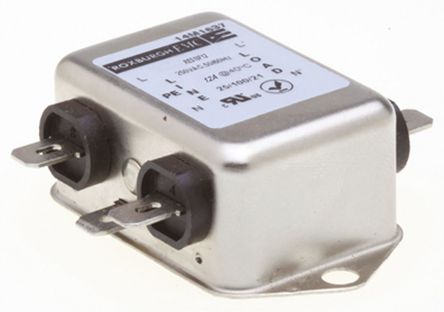 Roxburgh EMC - RES10F12 - Roxburgh EMC RES10 ϵ 12A 250 V , DC to 400Hz ̰װ RFI ˲ RES10F12, Fast-OnӶ		