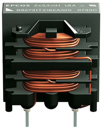 EPCOS - B82731T2102A020 - EPCOS B82731T ϵ 10 mH -30  +50%  B82731T2102A020 Դ߶Ȧ, 10kHzгƵ, 1A Idc, 630m Rdc		