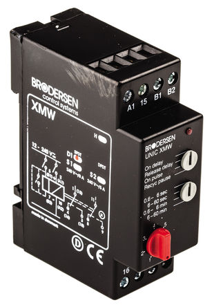 Brodersen Systems - XMW-D1 - Brodersen Systems XMW-D1 ϵ ๦ ʱ̵ XMW-D1/RS, 0  60 min0  60 s, ˫, 1, SPDT		