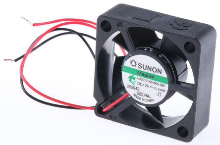 Sunon - HA30101V3-000U-A99 - Sunon HA ϵ 0.44W 12 V ֱ  HA30101V3-000U-A99, 5.5m3/h, 7000rpm, 30 x 30 x 10mm		