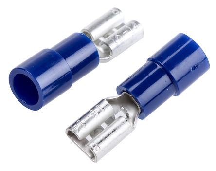 RS Pro - FDNI2-187(8) - RS Pro FDNI2 ϵ ɫ Ե ѹӲ FDNI2-187(8), 4.75 x 0.8mm		