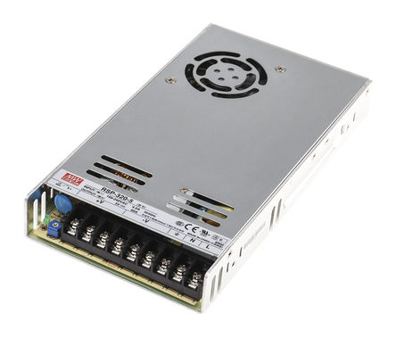 RS Pro - RSP-320-5 - RS Pro 300W  ǶʽģʽԴ SMPS RSP-320-5RS, 124  370 V dc, 88  264 V ac, 5V dc, 60A, 85%Ч, շװ		