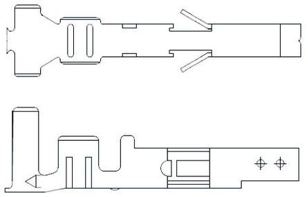 TE Connectivity - 1586841-1 - TE Connectivity VAL-U-LOK ϵ ĸ ѹӽ߶ 1586841-1,  ͭо, 16AWG  16AWG		
