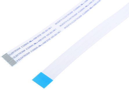 Wurth Elektronik - 687618200002 - Wurth Elektronik 6876 ϵ 200mm FFC ߵ 687618200002, 0.5mmھ, 500 mA, 60 V ac		