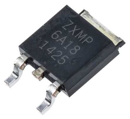 DiodesZetex - ZXMP6A18KTC - DiodesZetex Si P MOSFET ZXMP6A18KTC, 10.4 A, Vds=60 V, 3 DPAKװ		