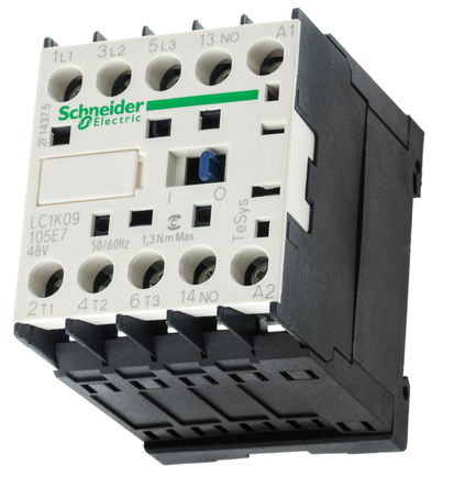 Schneider Electric - LC1K09105E7 - Schneider Electric TeSys K LC1K ϵ Ӵ LC1K09105E7, 3 , 9 A, 48 V Ȧ		