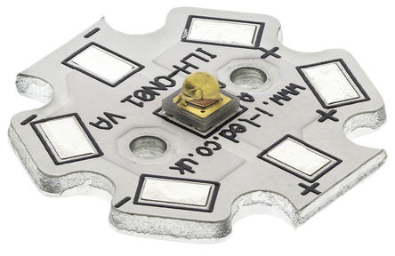 Intelligent LED Solutions - ILH-ON01-HYRE-SC201. - ILS OSLON1 PowerStar ϵ ɫ Բ LED  ILH-ON01-HYRE-SC201., 400 mW		