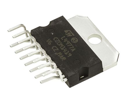 STMicroelectronics - L4977A - STMicroelectronics L4977A ѹ ѹ, 15  50 V, 7A, 5.1  40 V, 500 kHz߿Ƶ, 15 MULTIWATT Vװ		