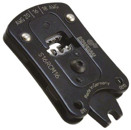 Souriau - S16RCM16 - Souriau UTS Series ϵ ѹģ S16RCM16, 20  16 AWG ߹, 1.6mm ǳߴ		