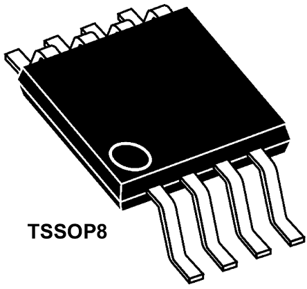 STMicroelectronics - TSV358IPT - STMicroelectronics TSV358IPT ˫ Ŵ, 1.4MHz, 3  5V, , 8 TSSOPװ		