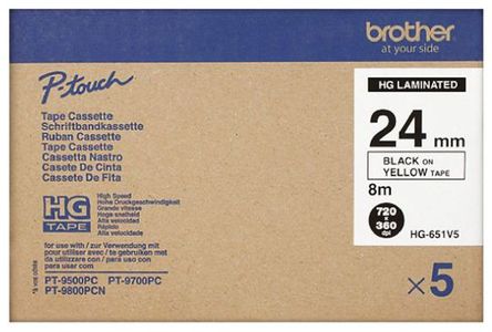 Brother - HGe651V5 - BROTHER HGe651V5 5װ ɫ ɫ  ǩӡͱǩ, PT SeriesͺŴӡ		