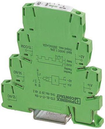 Phoenix Contact - 2917515 - Phoenix Contact  ʱ̵ ETD-BL-1T-F- 30MIN, 0.3  30 , 1, SPDT, 19.2  30 V ֱ		