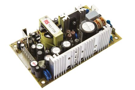 Mean Well - MPT-65C - Mean Well 65W 3 ǶʽģʽԴ SMPS MPT-65C, 127 to 370 V dc, 90 to 264 V ac, 5 V dc, 15 V dc, 2 A, 5.5 A, 500 mA		