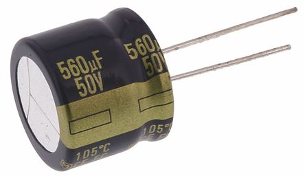 Panasonic - EEUFC1H561S - Panasonic FC  ϵ 50 V ֱ 560F ͨ  EEUFC1H561S, 20%ݲ, 68m(ֵ), +105C		