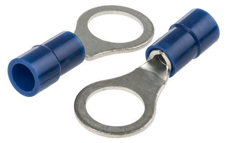 RS Pro - RVY2-8 - RS Pro, ɫ Ե о ѹӶ RVY2-8, M8 ˨, 8.4mmڻֱ, 27.8mmܳ		