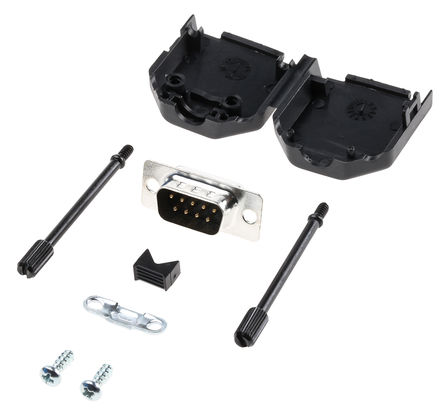 MH Connectors - MHDPPK9-DB9P-K - MH Connectors 9· D-Subͷ׼ MHDPPK9-DB9P-K, ںD-sub ͷ֣UNC4-40 ݶ		