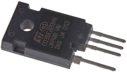 STMicroelectronics - STC03DE220HV - STC03DE220HV NPN ˫Ծ, 3 A 2200V, 4 TO-247װ		