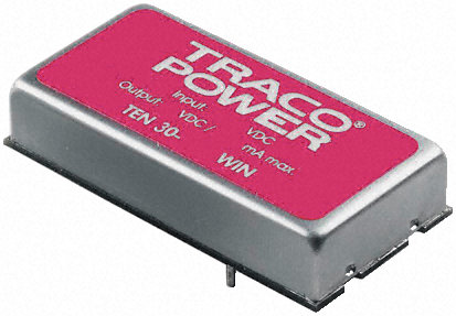 TRACOPOWER - TEN 30-4823WIN - TRACOPOWER TEN 30WIN ϵ 30W ʽֱ-ֱת TEN 30-4823WIN, 18  75 V ֱ, 15V dc, 1A, 1.5kV dcѹ		