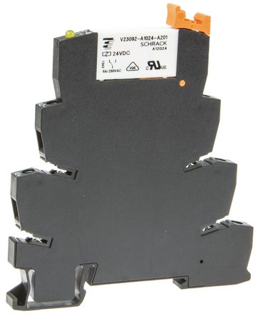 TE Connectivity - ST3P2LC4 3-1416100-0 - TE Connectivity ST3P2LC4 3-1416100-0 ˫ DIN Rail Ǳ̵, 24V dc		