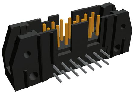 TE Connectivity - 5102159-2 - TE Connectivity AMP-LATCH ϵ 14· 2.54mmھ (2) ֱ PCB  5102159-2, Ӷ˽, 1A, ͨ		