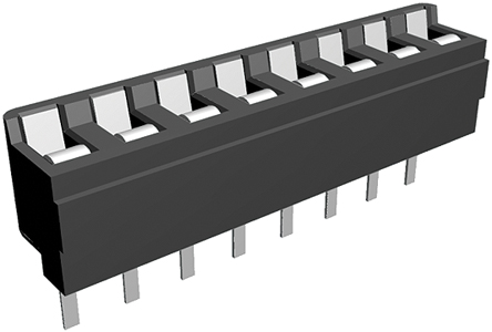 TE Connectivity - 643640-1 - TE Connectivity 2.54mm 8 · ͨ SIL  643640-1, Ӷ˽		