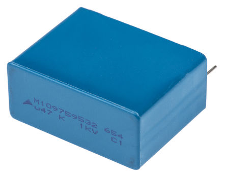 EPCOS - B32654A474K - EPCOS B32654 ϵ 470nF ۱ϩ (PP) B32654A474K, 10%, 1 kV ֱ250 V , ͨ		