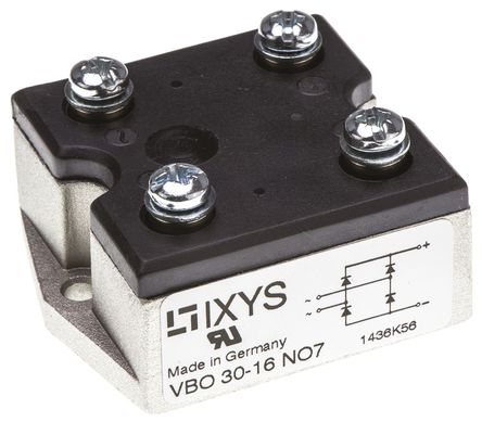 IXYS - VBO30-16NO7 - IXYS VBO30-16NO7  , 35A 1600V, 4 PWS Aװ		