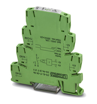 Phoenix Contact - 2901479 - Phoenix Contact  ʱ̵ 2901479, 3  300 , ˫, 2, SPDT		