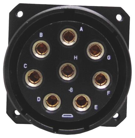 Amphenol - TVP00ZN-13-35SN - Amphenol TV ϵ 22· ڹʽ    TVP00ZN-13-35SN,ĸо, ǳߴ13, MIL-DTL-38999		