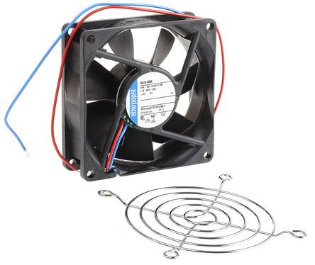 ebm-papst - 8414NGH-KR0 - ebm-papst 2.4W 3600rpm  ׼ 8414NGH-KR0, 18  26 V ֱԴ, 79m3/h, 80 x 80 x 25mm		