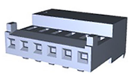 TE Connectivity - 3-643816-6 - TE Connectivity MTA-100 ϵ 2.54mm ھ 1  6 · ĸ 氲װ PCB  3-643816-6		