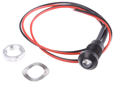 Oxley - OXL/CLH/80/P/24AC/FL30/Green - Oxley IP68 24 V  ɫ 尲װ LED ָʾ, 8mmװ, ߽Ӷ		