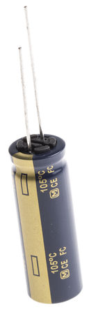 Panasonic - EEUFC2A221L - Panasonic FC  ϵ 100 V ֱ 220F ͨ  EEUFC2A221L, 20%ݲ, 87m(ֵ), +105C		