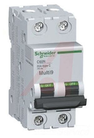 Schneider Electric - MG24444 - Schneider Electric Multi 9 MG ϵ 2 3 A MCB ΢Ͷ· MG24444, 5 kA Ͽ, C բ		