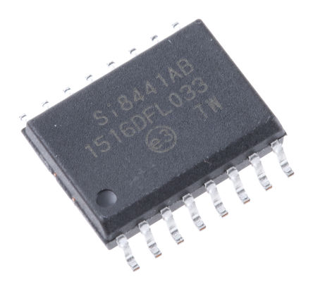Silicon Labs - Si8441AB-D-IS - Silicon Labs Si8441AB-D-IS 4ͨ ָ, 2.5 kVrmsѹ, 16 SOIC		