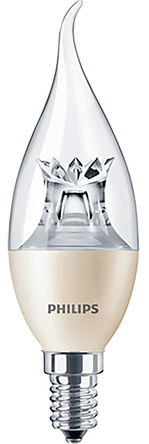 Philips Lighting - MLED3WCANDT14FL - Philips Master ϵ 4 W 250 lm ɵ ůɫ GLS LED ε MLED3WCANDT14FL, E14 , 240 V (൱ 25W ׳), 25 mA		