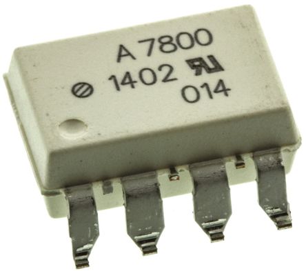 Broadcom - HCPL-7800-300E - Broadcom HCPL-7800-300E Ŵ, Դ, 5 VԴѹ, 76dBģʽ, 8 PDIP SMDװ		