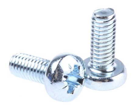 RS Pro - DIN 7985 M4 X 10MM BZP STEEL - RS Pro пɫۻ  ƽ׶ͷ еݶ DIN 7985 M4 X 10MM BZP STEEL, M4 x 10mm		