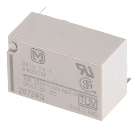 Panasonic - DK1A5F - Panasonic DK1A5F  PCB װ Ǳ̵, 10 A, 5V dc		