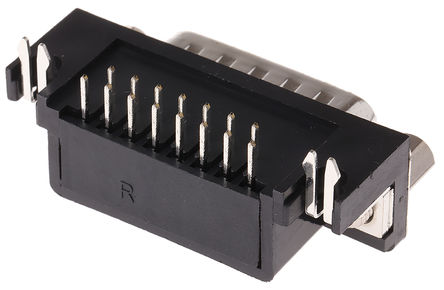 TE Connectivity - 3-1634581-2 - TE Connectivity AMPLIMITE HDP-20 ϵ 2.77mm ھ 15 · ֱ ͨװװ PCB D-sub  ͷ 3-1634581-2		