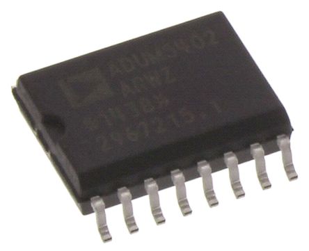 Analog Devices - ADUM5402ARWZ - Analog Devices ADUM5402ARWZ 4ͨ ָ, 2.5 kVѹ, 16 SOIC		