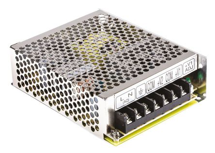 RS Pro - RD-65B - RS Pro 68W 2 ǶʽģʽԴ SMPS RD-65B, 125  373 V dc, 88  264 V ac, 5 V dc, 24 V dc, 2 A, 4 A		