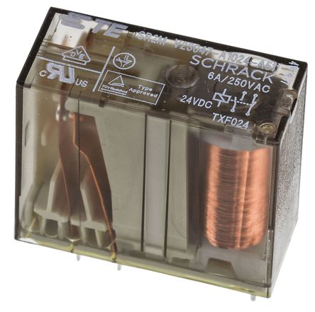 TE Connectivity - V23047-A1024-A511 - TE Connectivity V23047-A1024-A511 ˫ PCB װ Ǳ̵, 24V dc		