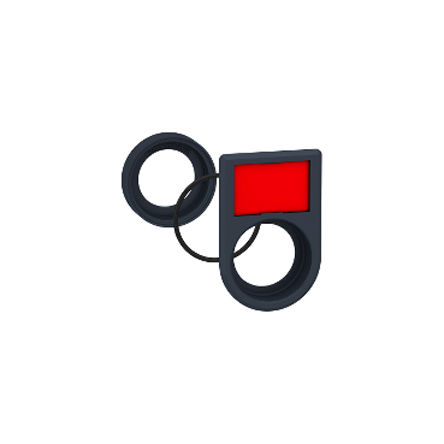 Schneider Electric - ZB5AZ025 - Schneider Electric ZB5AZ025 װ׼, ʹ 18 x 27 mm ťָʾ		