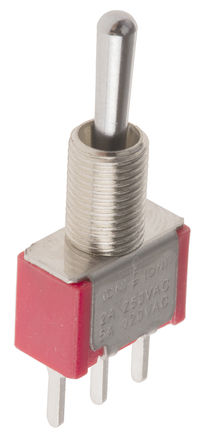 RS Pro - 1MS4T1B1M2QNS-5 - RS Pro ˫ л 1MS4T1B1M2QNS-5, (On)-Off-(On), 5 A @ 250 V 		